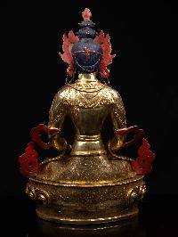 [aparimita], Buddhist Handmade Statue, [full Gold Plated], [face Painted] And [high Quality]