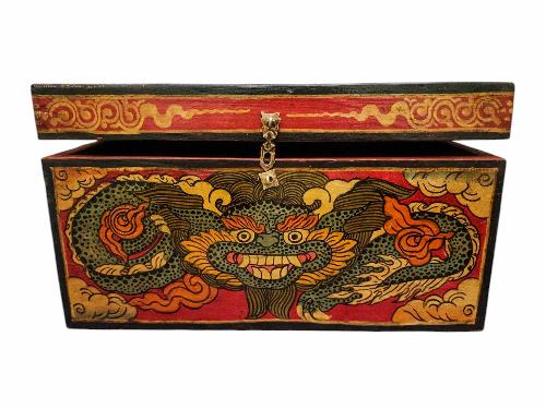 Wooden Tibetan Box-34719