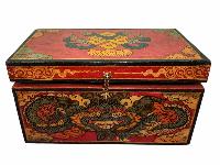 thumb1-Wooden Tibetan Box-34719