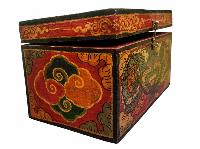 thumb2-Wooden Tibetan Box-34719