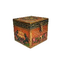 thumb4-Wooden Tibetan Box-34877