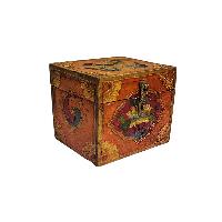 thumb1-Wooden Tibetan Box-34878