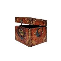 thumb3-Wooden Tibetan Box-34878