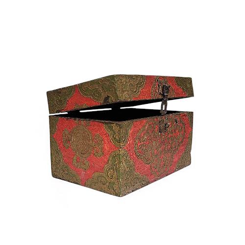 Wooden Tibetan Box-34879