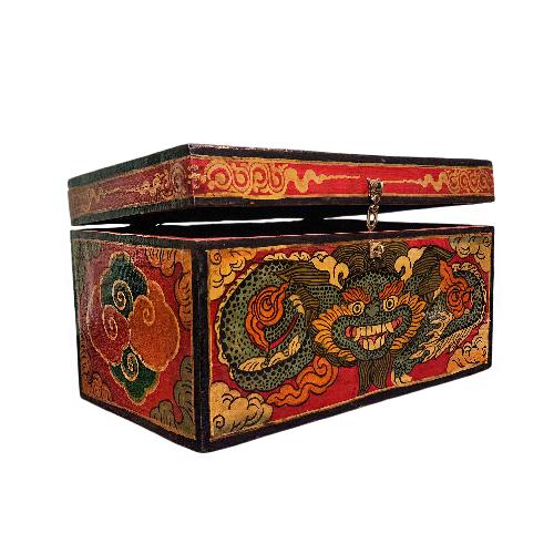 Wooden Tibetan Box-34881