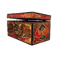 thumb3-Wooden Tibetan Box-34881