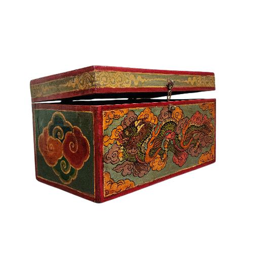 Wooden Tibetan Box-34882