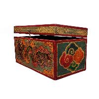 thumb3-Wooden Tibetan Box-34882