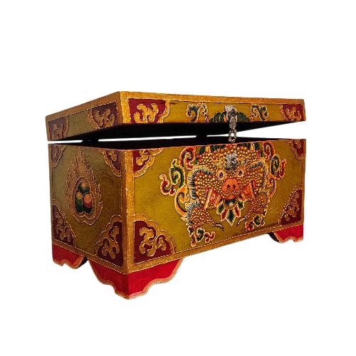 Wooden Tibetan Box-34883