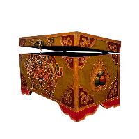 thumb3-Wooden Tibetan Box-34883