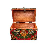 thumb1-Wooden Tibetan Box-34885