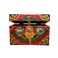 thumb4-Wooden Tibetan Box-34885