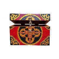 thumb2-Wooden Tibetan Box-34886