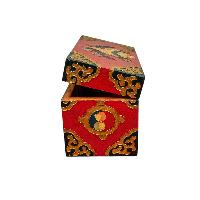 thumb4-Wooden Tibetan Box-34886