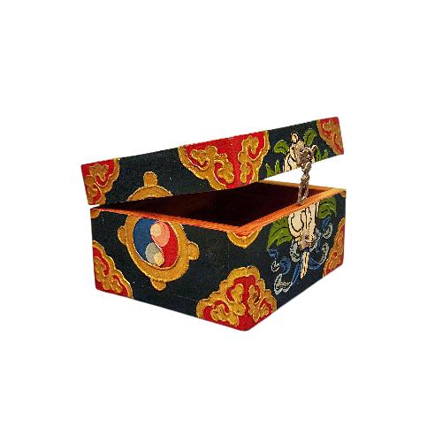 Wooden Tibetan Box-34887