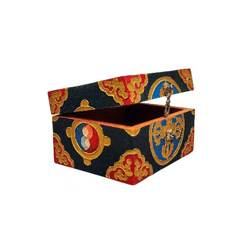 Wooden Tibetan Box-34888