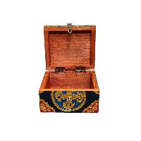 thumb1-Wooden Tibetan Box-34888