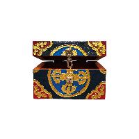 thumb3-Wooden Tibetan Box-34888