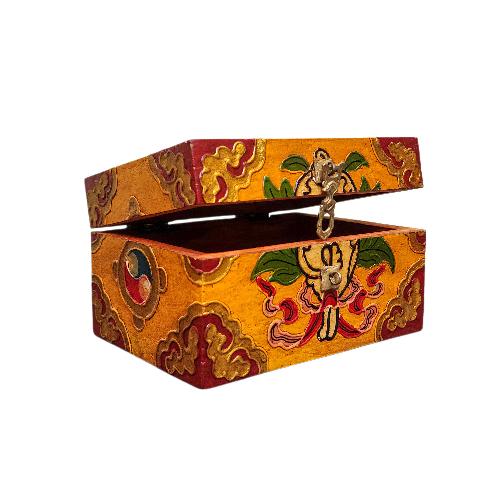 Wooden Tibetan Box-34889