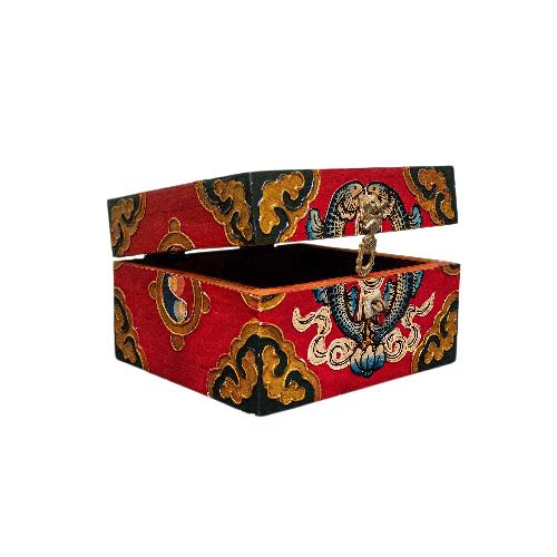 Wooden Tibetan Box-34890