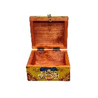 thumb7-Wooden Tibetan Box-34891