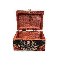 thumb1-Wooden Tibetan Box-34892