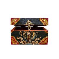 thumb3-Wooden Tibetan Box-34892