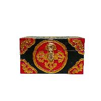 thumb1-Wooden Tibetan Box-34893