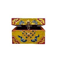 thumb2-Wooden Tibetan Box-34894