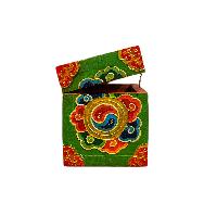 thumb2-Wooden Tibetan Box-35048