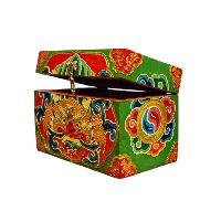 thumb3-Wooden Tibetan Box-35048