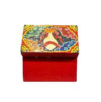 thumb4-Wooden Tibetan Box-35049