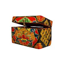 thumb3-Wooden Tibetan Box-35050