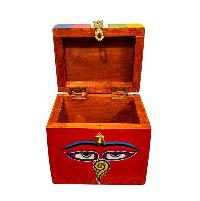 thumb5-Wooden Tibetan Box-35055