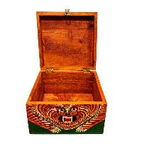 thumb5-Wooden Tibetan Box-35057