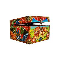 thumb2-Wooden Tibetan Box-35059