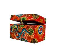 thumb3-Wooden Tibetan Box-35061