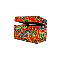 thumb3-Wooden Tibetan Box-35062