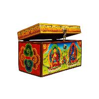 thumb2-Wooden Tibetan Box-35064