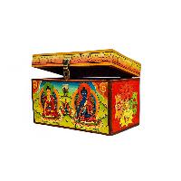 thumb3-Wooden Tibetan Box-35065