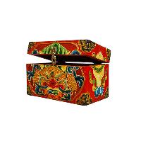 thumb3-Wooden Tibetan Box-35067