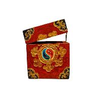 thumb2-Wooden Tibetan Box-35068