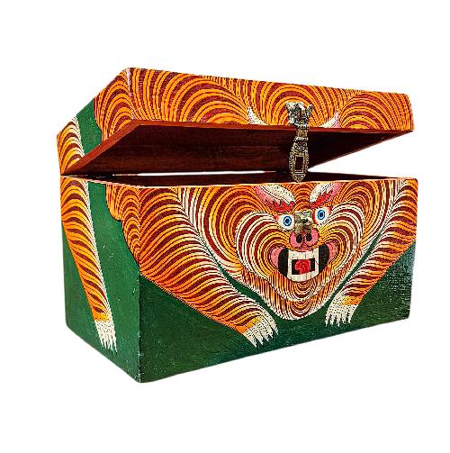 Wooden Tibetan Box-35070