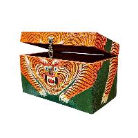 thumb3-Wooden Tibetan Box-35070