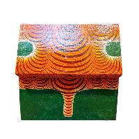 thumb4-Wooden Tibetan Box-35070