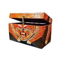 thumb3-Wooden Tibetan Box-35071