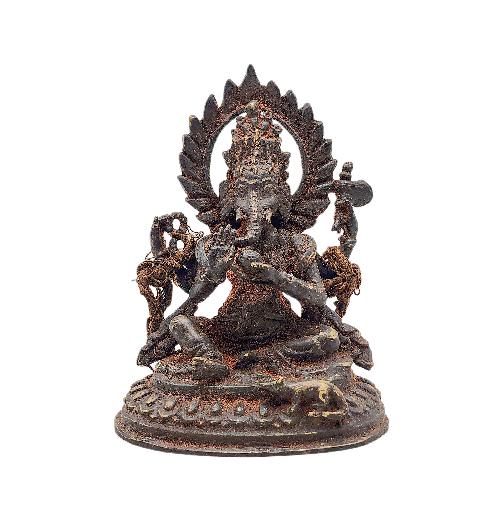 ganesh, Buddhist Miniature Statue, antique Finishing