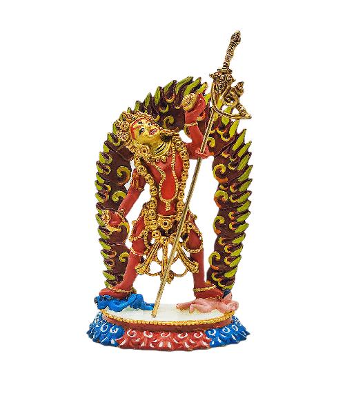 vajrayogini Buddhist Miniature Statue, thangka Color Finishing
