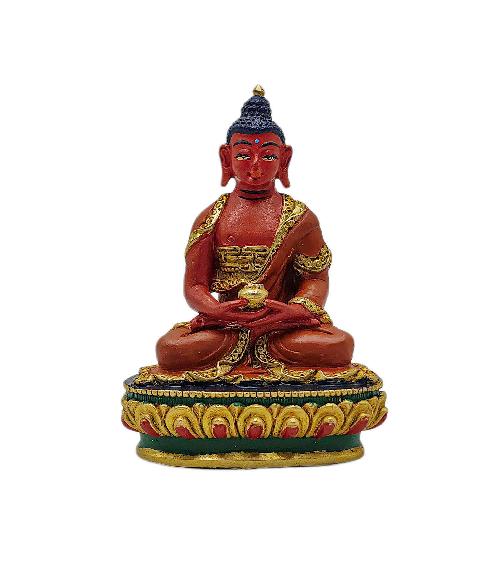 amitabha Buddha, Buddhist Miniature Statue, thangka Color Finishing