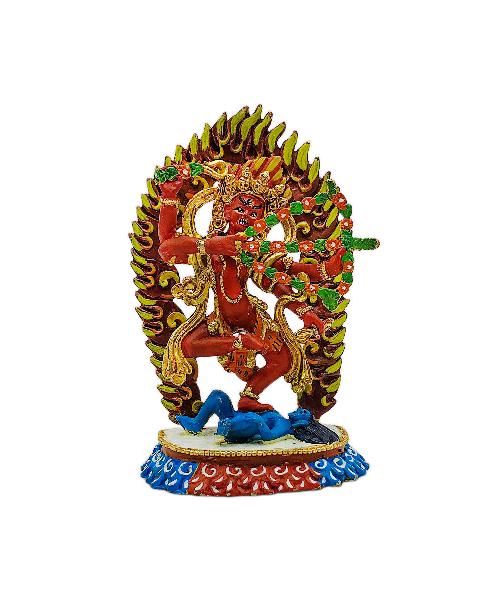 kurukulla, Buddhist Miniature Statue, thangka Color Finishing